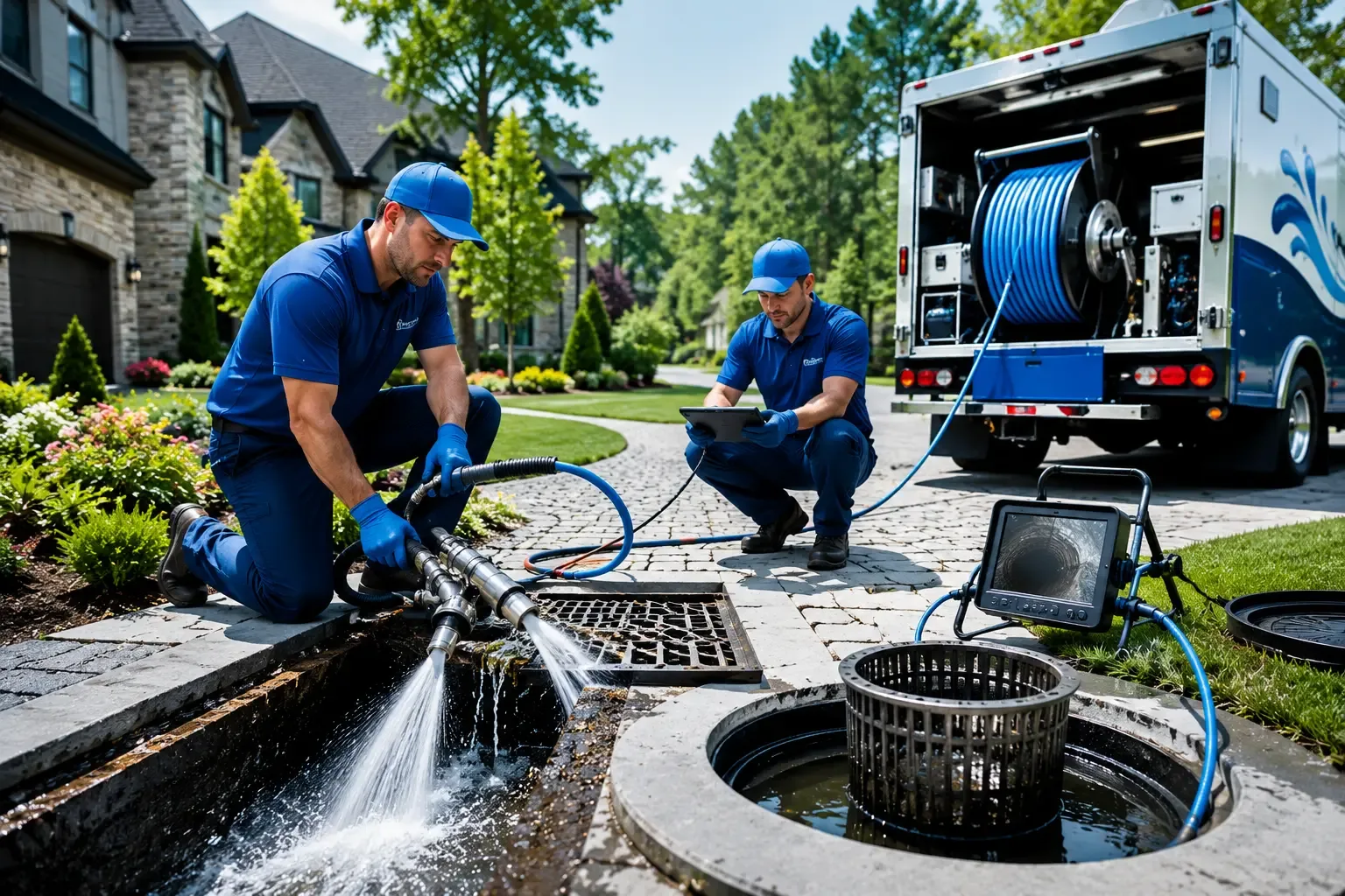 Local outdoor drain cleaning professionals in Rebuck, PA